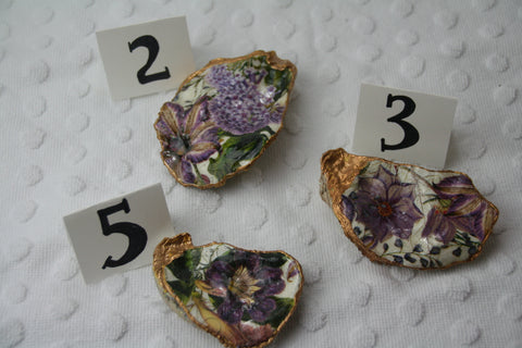 Oyster Trinket Dish (Purple)