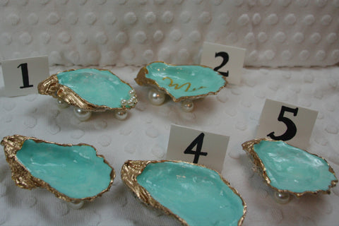 Oyster Trinket Dish (Ocean Water)