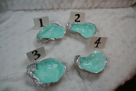 Oyster Trinket Dish (Ocean Water)