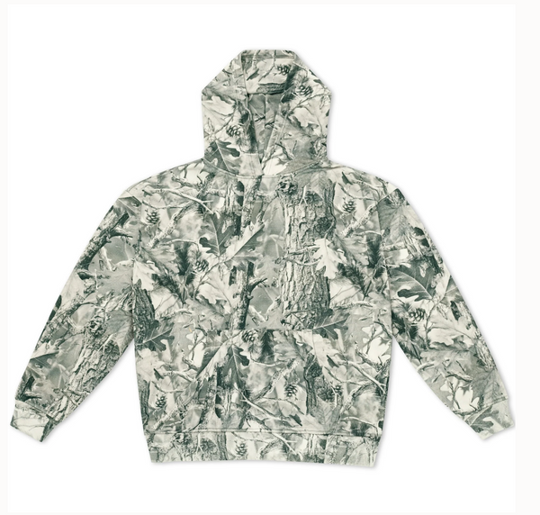 VINTAGE GREY CAMO HOODIE